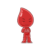 Blood Ab Sticker by CRI Valle del Tevere