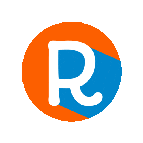 Orange Abc Sticker
