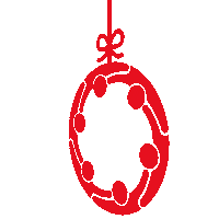 Christmas Circle Sticker by Grupo Newport