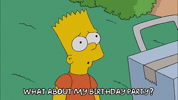 Happy Birthday GIF by The Simpsons