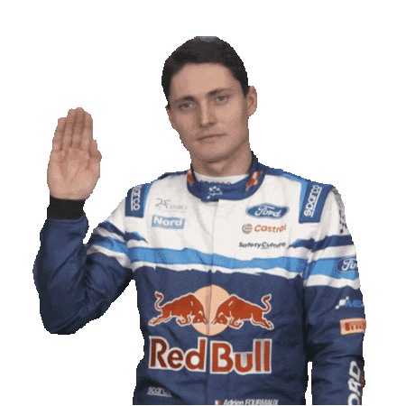 Bye Bye Hello Sticker by FIA World Rally Championship