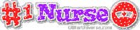 nurse STICKER