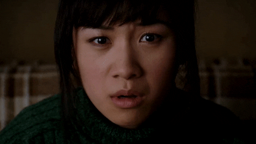 Movie gif. Ellen Wong as Knives in "Scott Pilgrim vs. the World" looks transfixed by awe, saying "amazing," which appears as text creeping up from the bottom.
