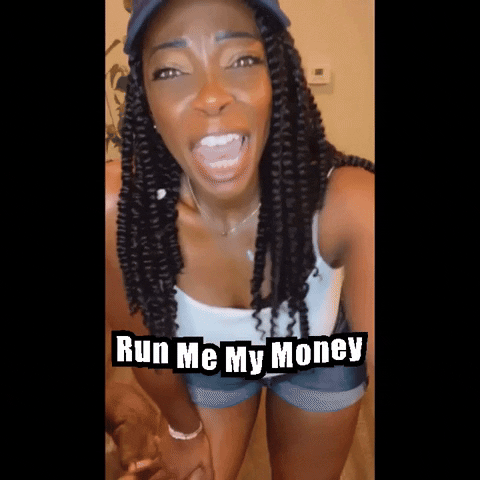 Money Pay Me GIF by Kala Simmons