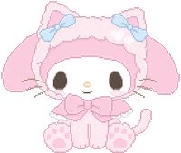 My Melody Cat Sticker
