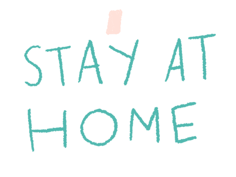 Stay Home Sticker