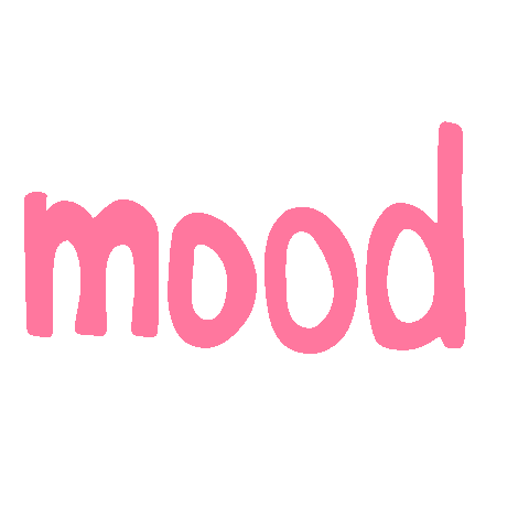 katxdesign no sad pink text Sticker