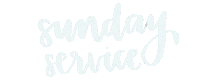 Sunday Service Sticker by Harbor Church