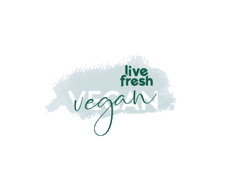 Vegan Sticker by livefresh