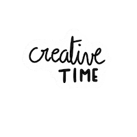 Black And White Time Sticker