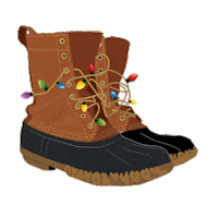 christmas lights Sticker by L.L.Bean
