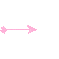 Pink Click Here Sticker by Zelftraktatiesmaken