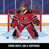 Defending Ice Hockey GIF by Doge Pound