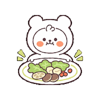 Bear Vegan Sticker