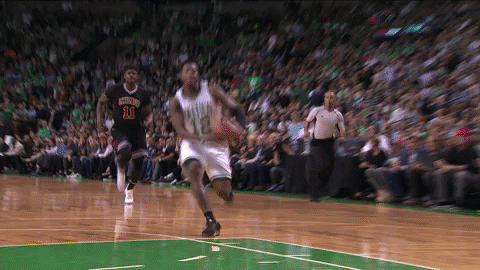 Flexing Lets Go GIF by Boston Celtics