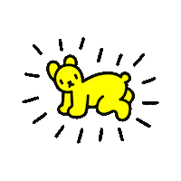 Osito Bebe Haring Sticker