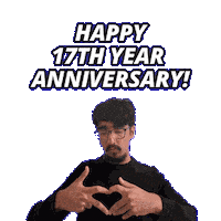 17Th Anniversary Sticker