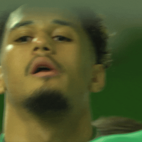 Chewing Gum Look GIF by AS Saint-Étienne