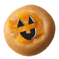 Halloween Face Sticker by Kolache Factory