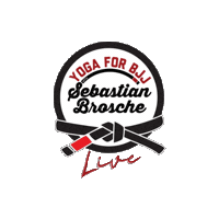 yogaforbjj yogaforbjj sebastian brosche Sticker