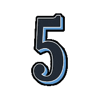 Number Sticker