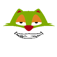 Cat Smile Sticker by PelaGatos