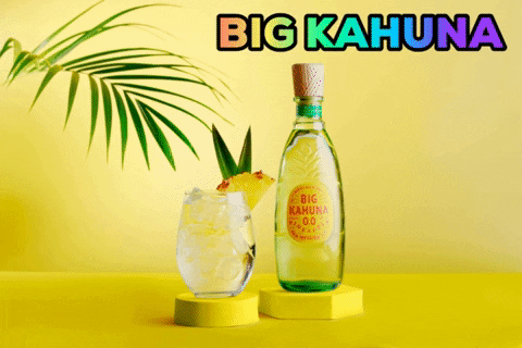 bigkahunaspirits giphygifmaker cheers tropical gin GIF