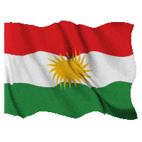 Flag Kurdistan Sticker