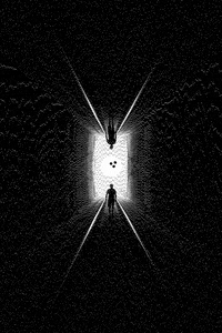 Black And White Loop GIF by A. L. Crego