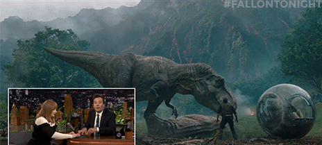 dinosaurs lol GIF by The Tonight Show Starring Jimmy Fallon