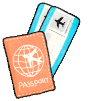 taoyuan_airport travel vacation ticket passport Sticker