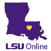 Baton Rouge Br Sticker by LSU Online