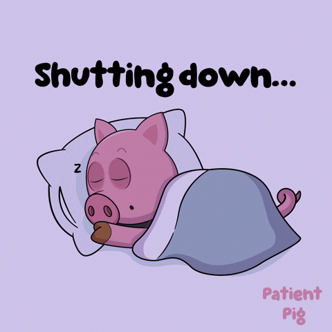 Sleepy Bye Bye GIF by VeeFriends