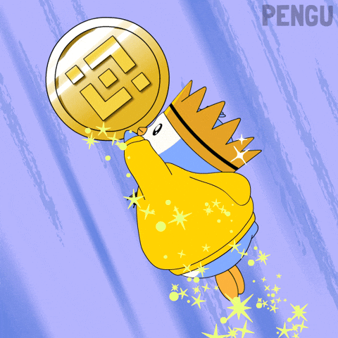 Proud To The Moon GIF by Pudgy Penguins