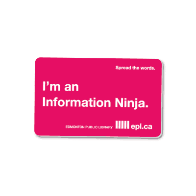 Pink Ninja Sticker by epldotca