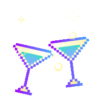 Party Celebrating Sticker