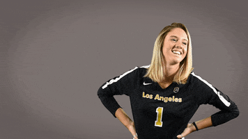 Volleyball Calstatela GIF by Cal State LA Golden Eagles