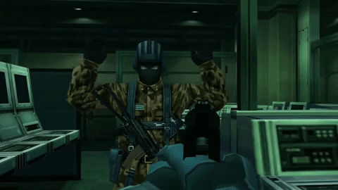 GoodOldJericho giphygifmaker mgs2 metal gear solid 2 GIF