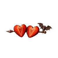 Halloween Strawberry Sticker by LYMOON 17