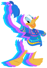 Donald Duck Sticker by Disney Parks