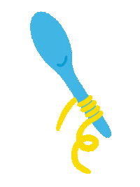 Spoon Cooking Sticker by o2_deutschland