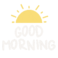 carolinavr13 white good morning sun morning Sticker