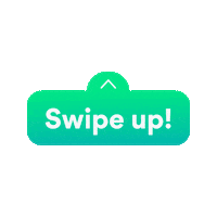 Ozow green swipe up swipe read Sticker