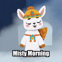 Morning Fog GIF by Llamaozi