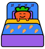 Surprised Waking Up Sticker