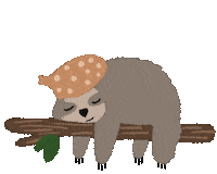 Sleepy Sweet Dreams Sticker