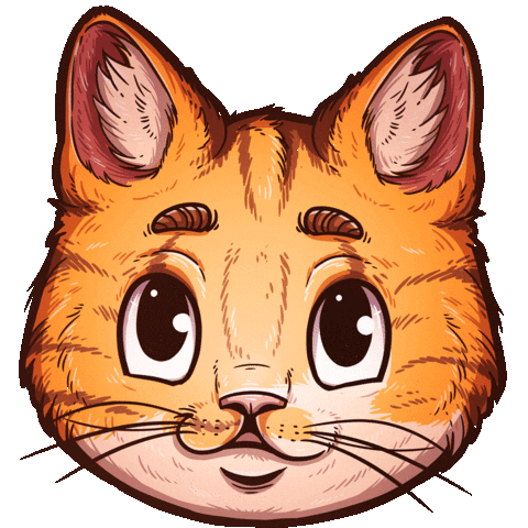 Cat Chris Sticker