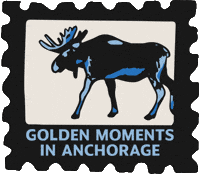 VisitAnchorage summer stamp moose stamps GIF