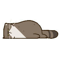 mcjuvandes cat angry mad tired Sticker