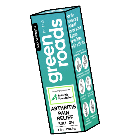 Arthritis Foundation Sticker by Green Roads